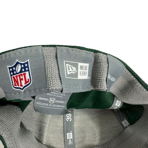 NEW ERA NFL Greenbay Packers Football Knit 39Thirty Hat - Picture 3 of 5